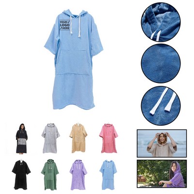 Quick Dry Microfiber Towel With Pocket For Surfing