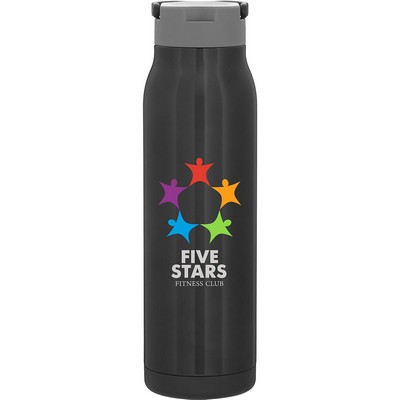 32 oz h2go Flex Water Bottle (Black)