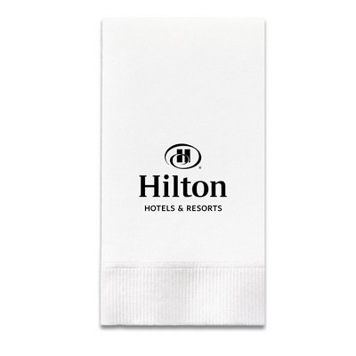 3-Ply White Hand Towel