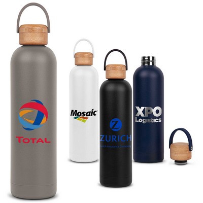 33 Oz. Allegra Bottle w/Bamboo Lid