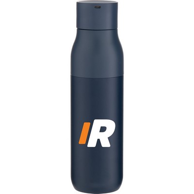 17 oz Larq Purevis Water Bottle (Monaco Blue)