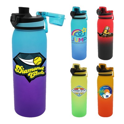 Halcyon 30 oz. Ombre Sport Bottle, Full Color Digital