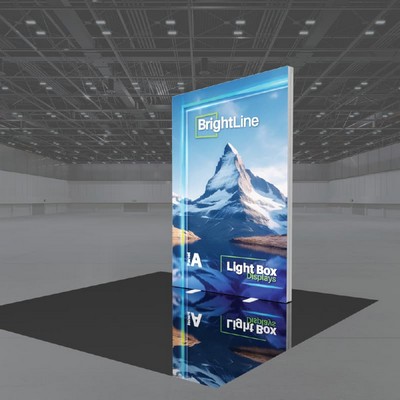 BrightLine™ Angled Double Sided Light Box Panel (60"x89-96")