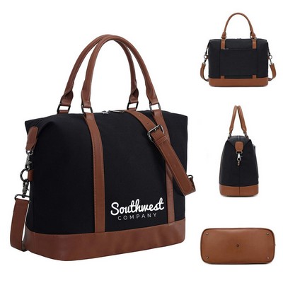 Ladies Canvas Weekender Bag