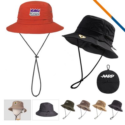 Lulu Foldable Bucket Hat with String