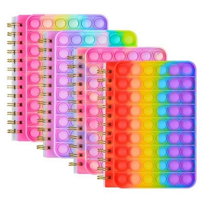 Push Pop Bubble Fidget Notebook Stress Relief Sensory Toy