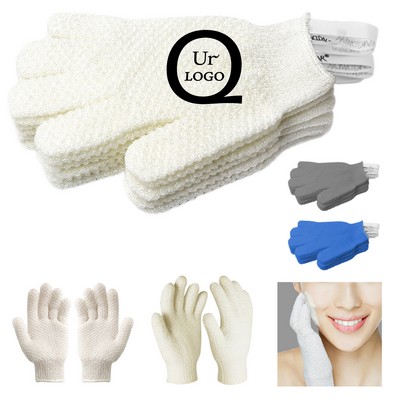 Exfoliating Dual Texture Shower Gloves