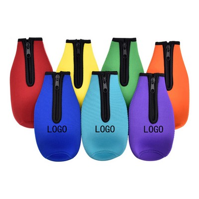 Zipper Beer Bottle Sleeve