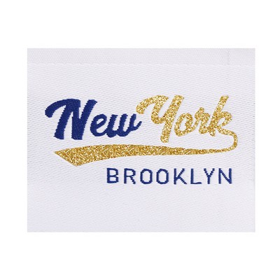 7" Custom Woven Label