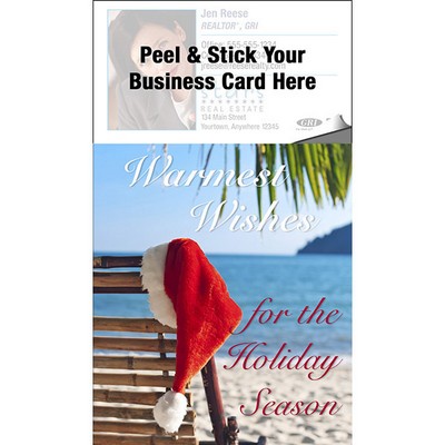 12-Month Calendar Magnet Pad - Tear-Off with Blank White Envelopes