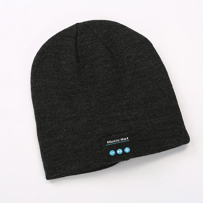 Wireless Beanie Hat with LED Light and USB Rechargeable