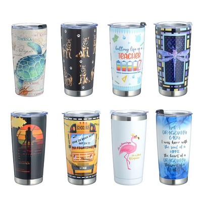 20oz Stainless Steel Tumbler With Lid