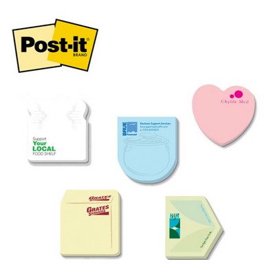 Post-it® Custom Printed Notes Shapes — Small - 25 sheet
