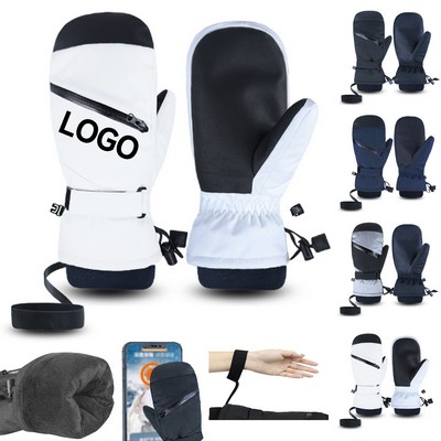 Waterproof Touch Screen Warm Ski Gloves