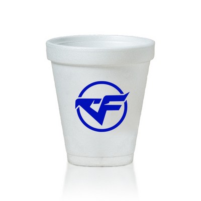 12 Oz. Tall White Styrofoam Coffee Cup