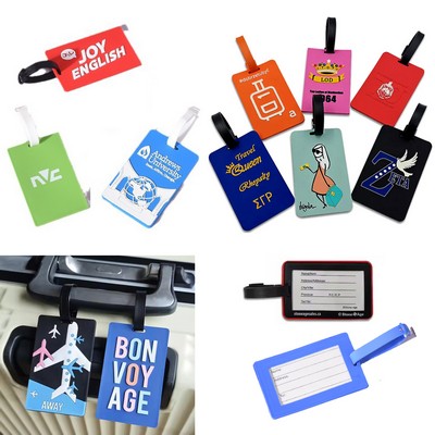 Custom Silicone Luggage Tags