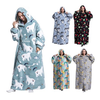 Customizable Hoodie Blanket