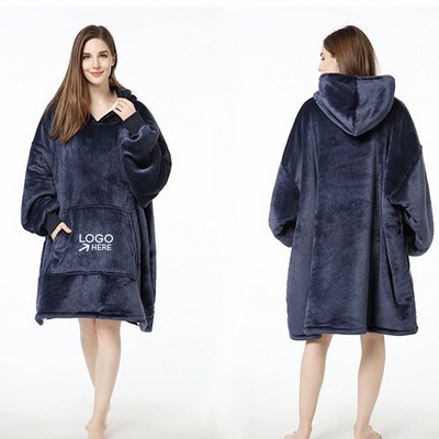 Cozy Oversized Wearable Blanket With Custom Logo
