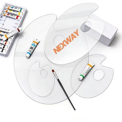 Acrylic Paint Palette with Thumb Hole