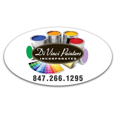 Magnet-30Mil-6"x4.5" Custom Shape-indoor-outdoor. Full color.
