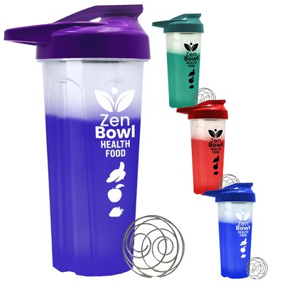 24 oz Changing Color Endurance Tumbler with Wire Mixing Ball