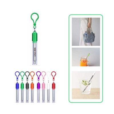Travel Kit for Reusable Stainless Straws