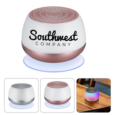 Waterproof Bluetooth Speaker with Suction Cup