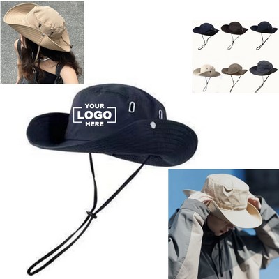 Foldable UV Protection Outdoor Bucket Hat for Hiking, Beach, Fishing