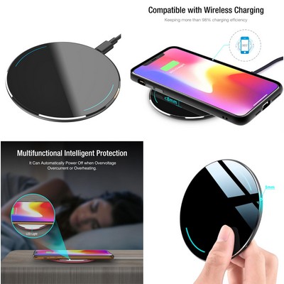 Promotek iBank® Wireless Charger, 10W Charging Pad works with smart phones