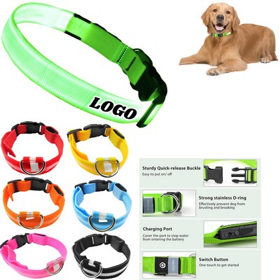 Rechargeable LED Pet Collar