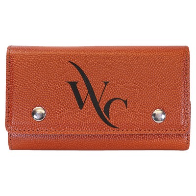 Basketball Leatherette Card & Dice Set