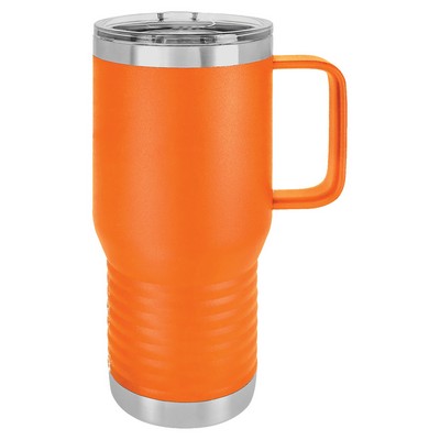 Polar Camel 20 oz. Orange Travel Mug