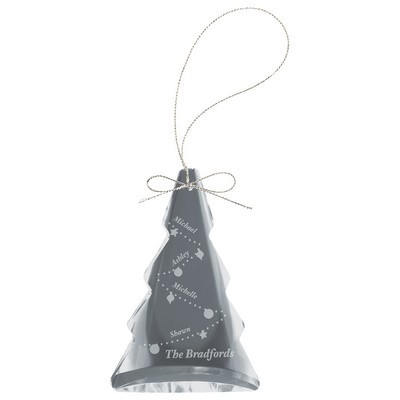 3" Crystal Tree Ornament
