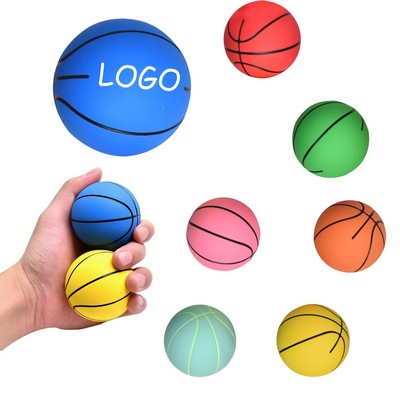 Mini Basketball Rubber Bouncing Ball