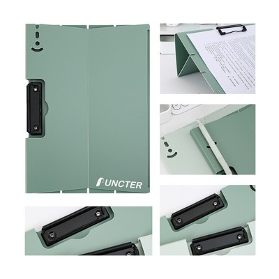 Horizontal Stand A4 File Folder Office Documents Folder Clipboard Metal Clip Letter Size