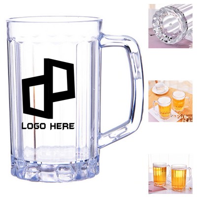 16Oz Pc Plastic Beer Mug