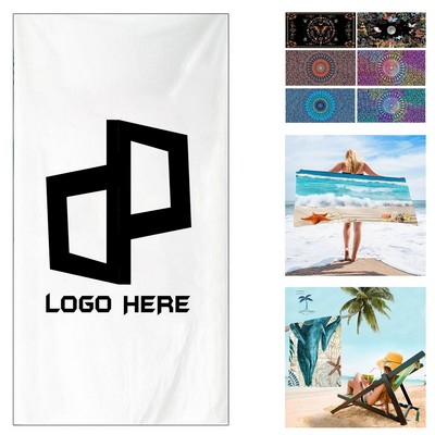 Multi-Purpose Microfibre Beach Towel