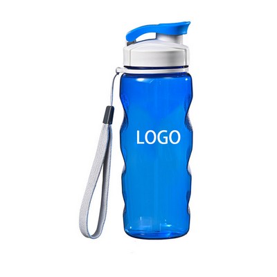 Plastic Sports Water Cup W/ Lanyard