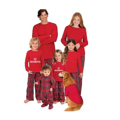 Classic Plaid Design Christmas Family Pajamas