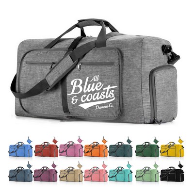 65L Versatile Foldable Waterproof Travel Luggage
