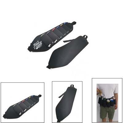 Adjustable 6-Pack Beer Fanny Pack