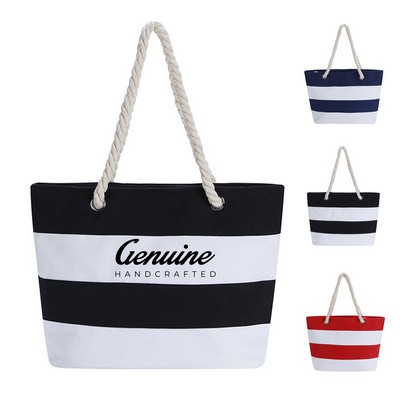 Canvas Beach Bag