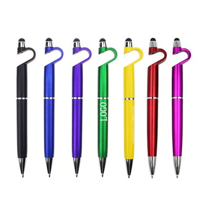 Touch Screen Ballpoint Pen with Phone Holder