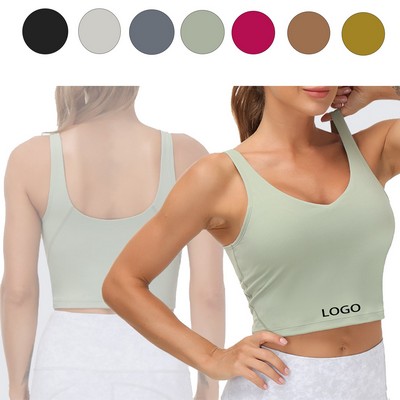 Women Sports Bra With Removable Pads