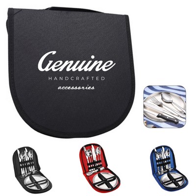 Stainless Steel Camping Silverware Kit