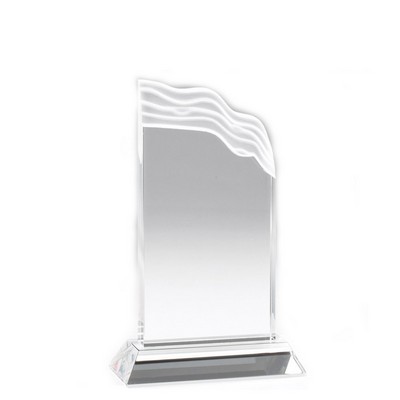 7" Crystal Wave Trophy