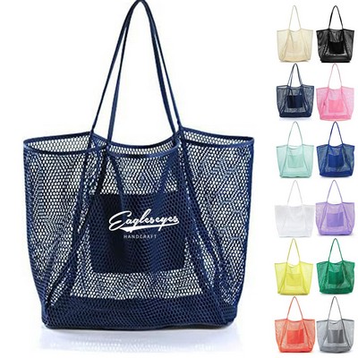 Mesh Beach Tote Bag