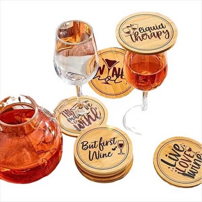 Wooden Wine Glass Lid