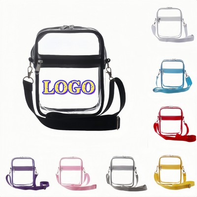 Clear Pvc Crossbody Bag
