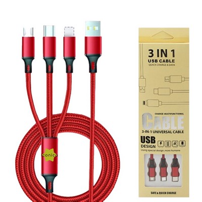 3" 1 Charging Cable